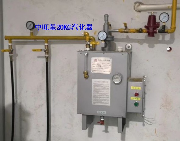 20KG气化器装快餐店实例图2
