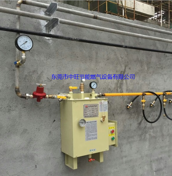 20KG气化器装快餐店实例图4