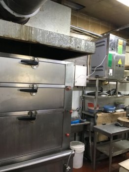 新款40型燃气蒸汽机配套蒸柜安装实例