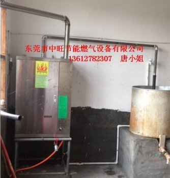 新款80燃气蒸气机煮豆浆实例